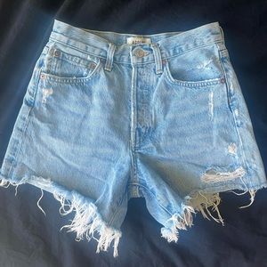 AGOLDE Parker Long Short in Swapmeet, worn once, perfect condition.